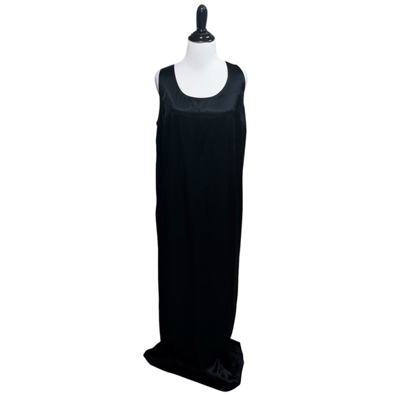 II Real Women's Size 14 Evening Maxi Dress and Bolero Jacket Set Silk Look 1980s - Picture 9 of 12